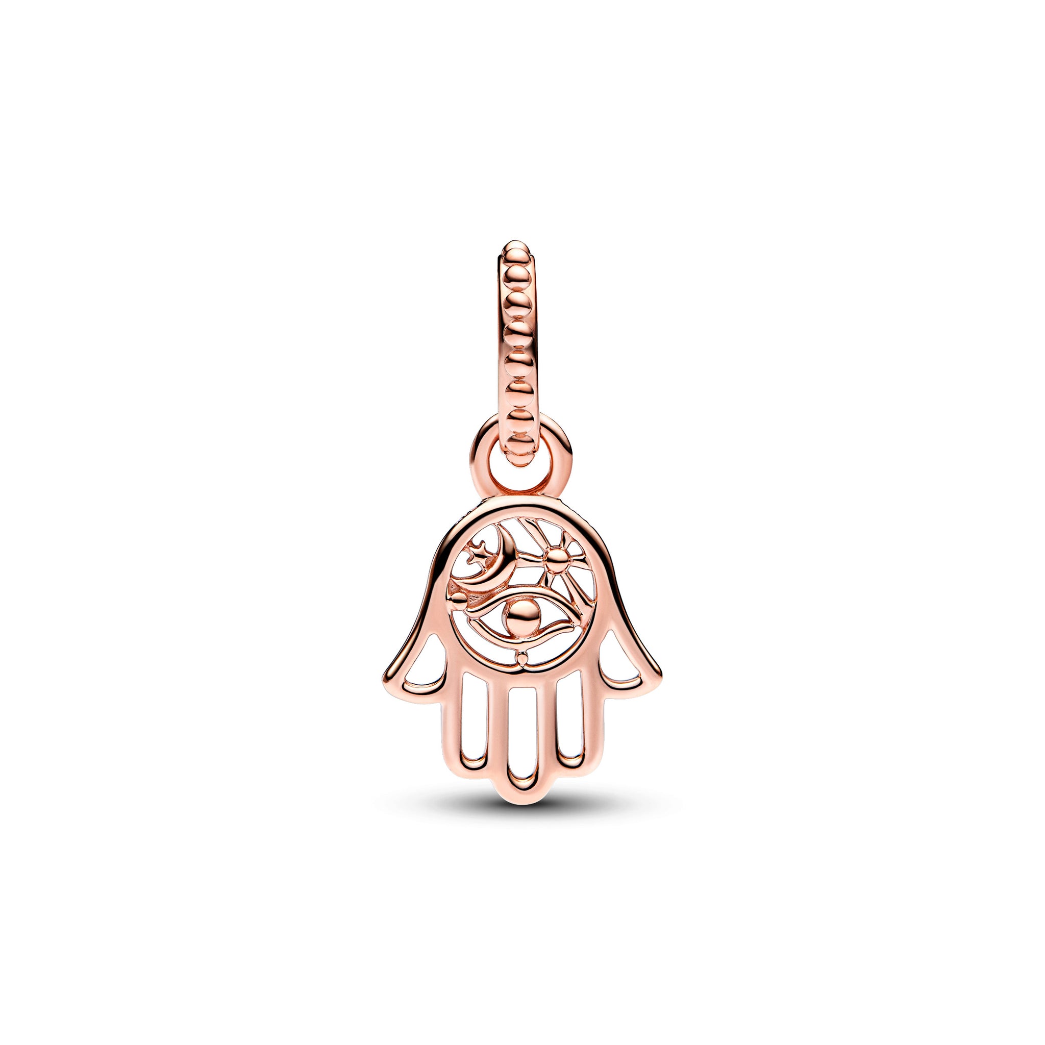 Protective Hamsa Hand Dangle Charm Protective Hamsa Hand Dangle Charm