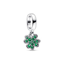 Load image into Gallery viewer, Four Leaf Clover Dangle Charm
