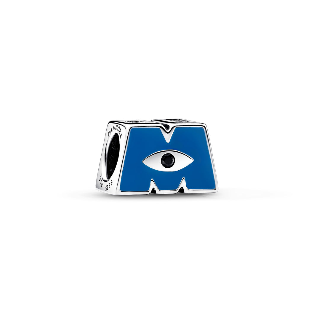 monsters inc pandora charms Disney Pixar Monsters, Inc. Logo M Charm