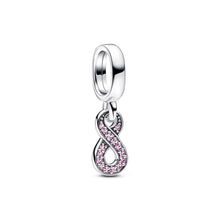 Load image into Gallery viewer, Sparkling Infinity Dangle Charm
