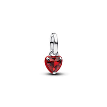 Load image into Gallery viewer, Red Chakra Heart Mini Dangle Charm
