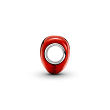 Load image into Gallery viewer, Metallic Red Heart Charm
