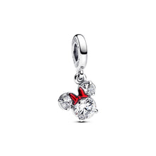 Load image into Gallery viewer, Disney Minnie Mouse Silhouette Dangle Charm
