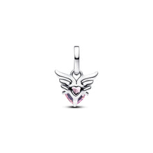 Load image into Gallery viewer, Winged Heart Mini Dangle Charm
