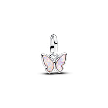 Load image into Gallery viewer, Pink Butterfly Mini Dangle Charm
