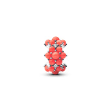 Load image into Gallery viewer, Coral-colored Ocean Charm
