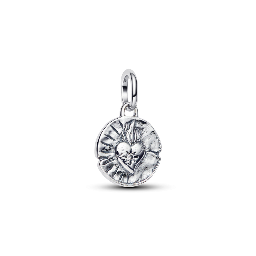 Heart Medallion Charm