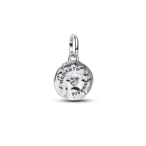 Infinity Snake Medallion Charm