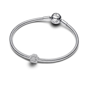 Textured Paw Mini Charm
