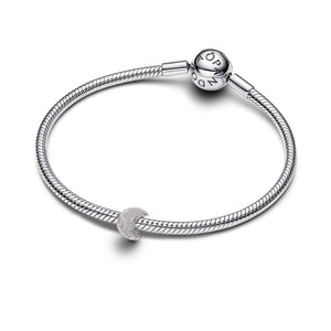 Textured Moon Mini Charm