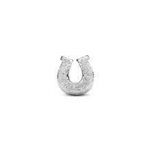 Load image into Gallery viewer, Textured Horseshoe Mini Charm
