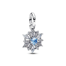 Load image into Gallery viewer, Disney Frozen Queen Elsa Snowflake Dangle Charm
