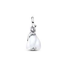 Load image into Gallery viewer, Snowdrop Flower Dangle Charm

