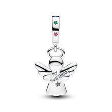 Load image into Gallery viewer, Gingerbread Angel Dangle Charm

