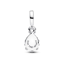 Load image into Gallery viewer, Opalescent Infinity Double Dangle Charm
