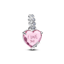 Load image into Gallery viewer, I Love You Mom Dangle Charm
