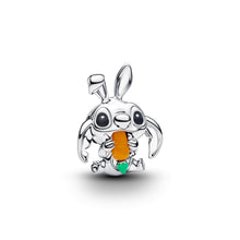 Load image into Gallery viewer, Disney Stitch Easter Bunny Charm
