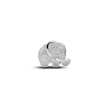 Load image into Gallery viewer, Textured Elephant Mini Charm
