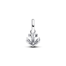 Load image into Gallery viewer, Blue Anchor Mini Dangle Charm
