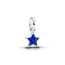 Load image into Gallery viewer, Blue Star Mini Dangle Charm
