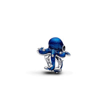 Load image into Gallery viewer, Blue Octopus Charm
