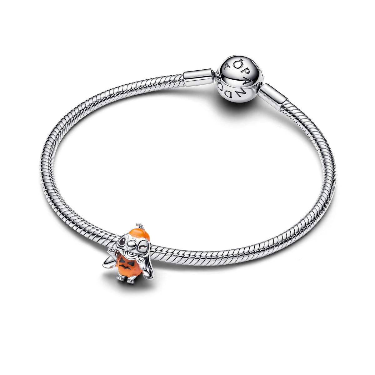 Disney Stitch Halloween Pumpkin Charm