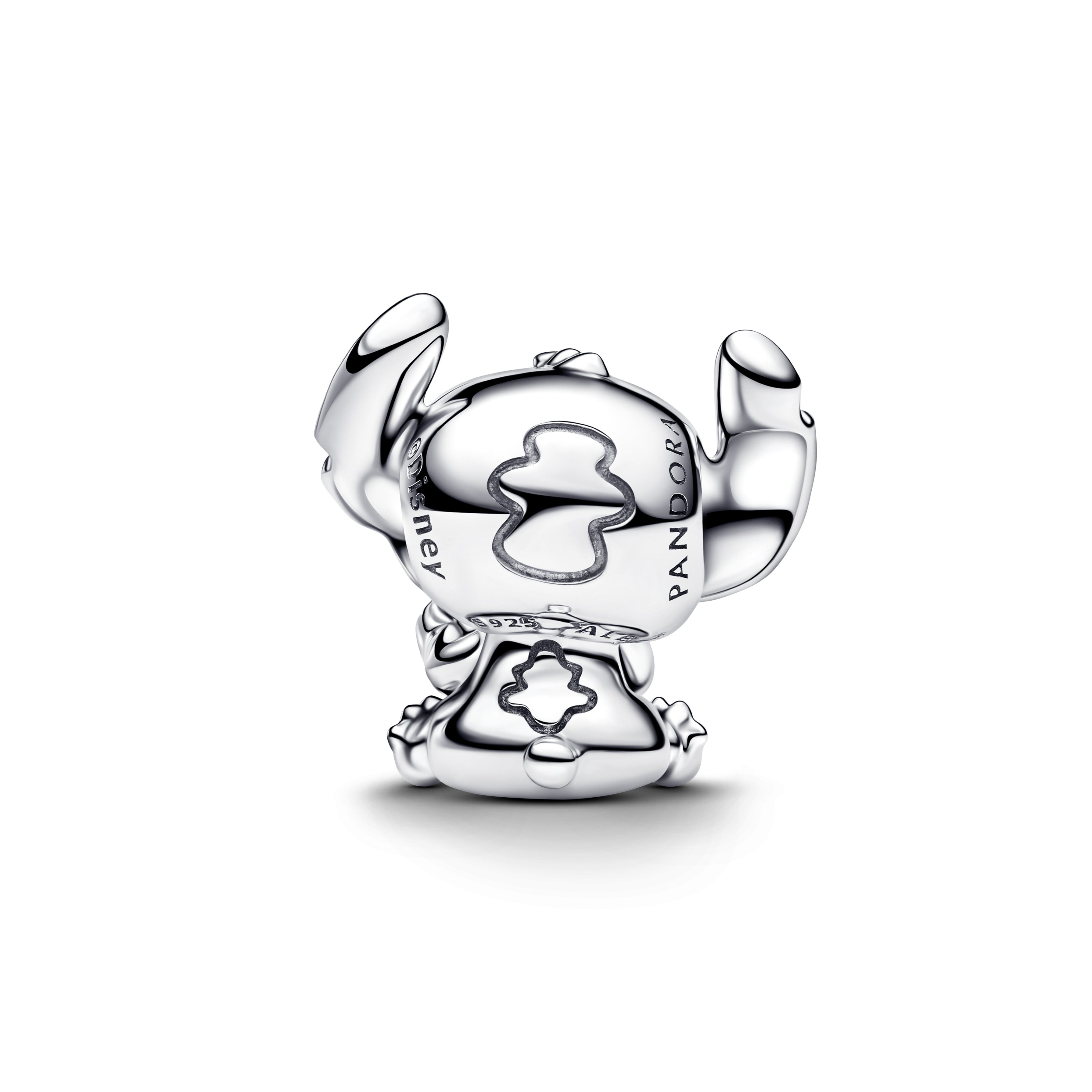 Disney Stitch Blue Heart Charm