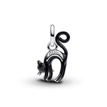 Load image into Gallery viewer, Black Cat Dangle Charm
