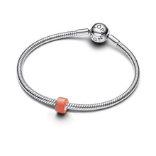 Load image into Gallery viewer, Orange Murano Glass Mini Charm
