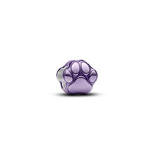 Load image into Gallery viewer, Purple Paw Mini Charm
