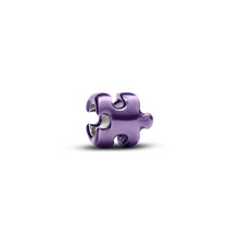 Load image into Gallery viewer, Purple Puzzle Piece Mini Charm
