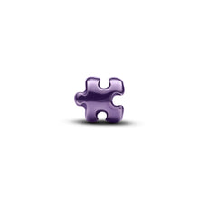 Load image into Gallery viewer, Purple Puzzle Piece Mini Charm
