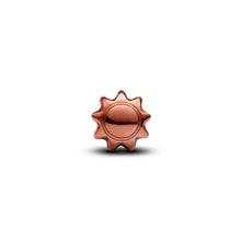 Load image into Gallery viewer, Orange Sun Mini Charm
