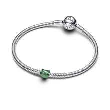 Load image into Gallery viewer, Green Owl Mini Charm
