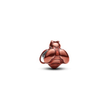 Load image into Gallery viewer, Orange Bee Mini Charm

