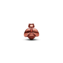 Load image into Gallery viewer, Orange Bee Mini Charm
