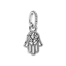 Load image into Gallery viewer, Protective Hamsa Hand Dangle Charm
