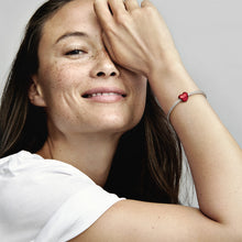 Load image into Gallery viewer, Metallic Red Heart Charm
