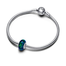 Load image into Gallery viewer, Opalescent Green Charm
