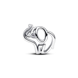 Openwork Elephant Charm