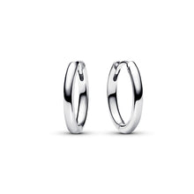 Load image into Gallery viewer, Pandora Moments 18 mm Charm Hoop Earrings
