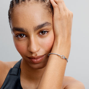 Studded Clasp & Chain Bracelet