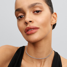 Load image into Gallery viewer, Tennis Choker Necklace

