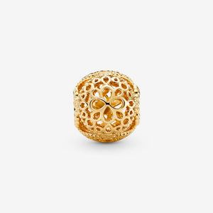 Openwork Flower Charm