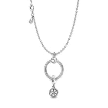 Load image into Gallery viewer, Sparkling Snowflake with Pendant O Necklace Gift Set
