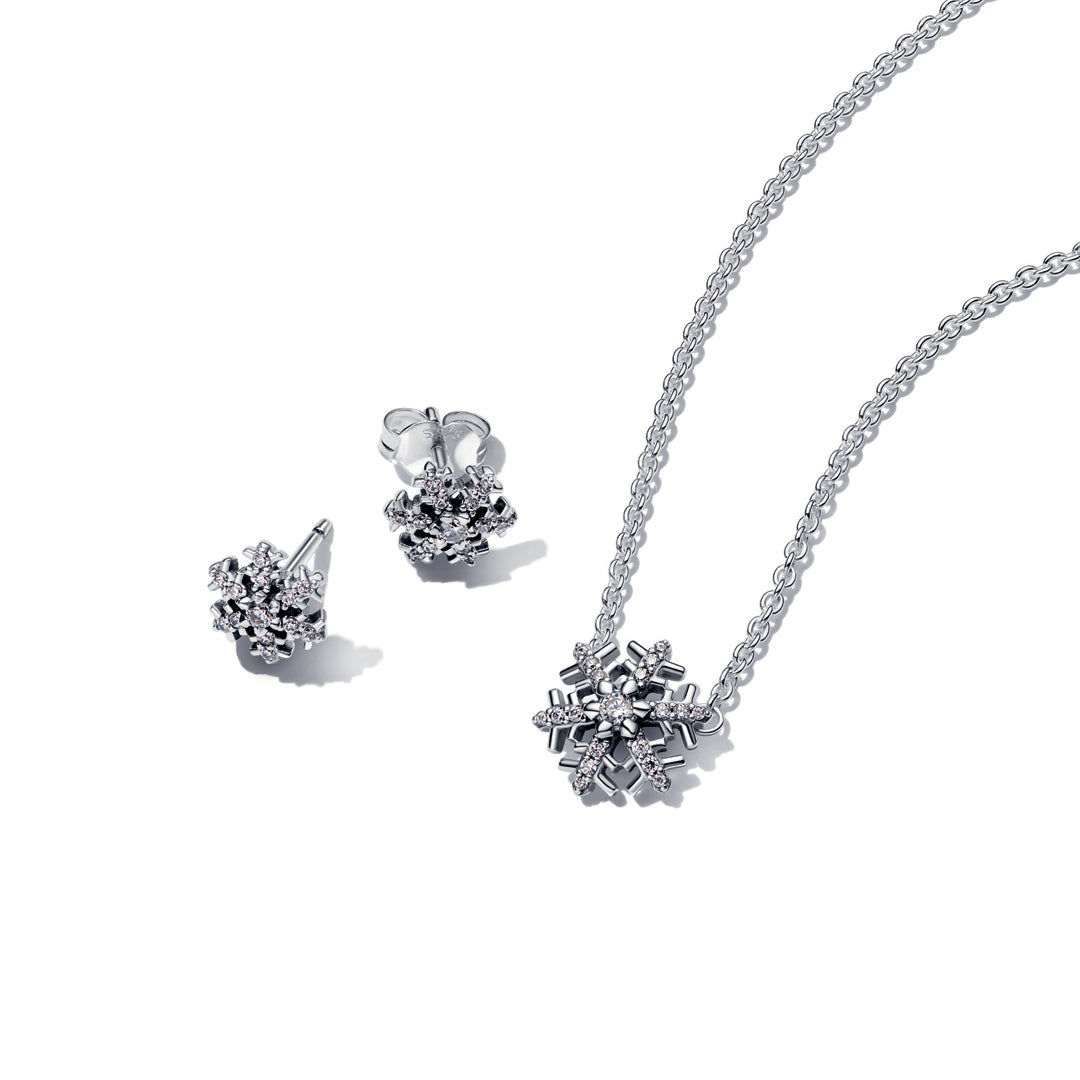 Pandora o sparkling snowflake deals gift set