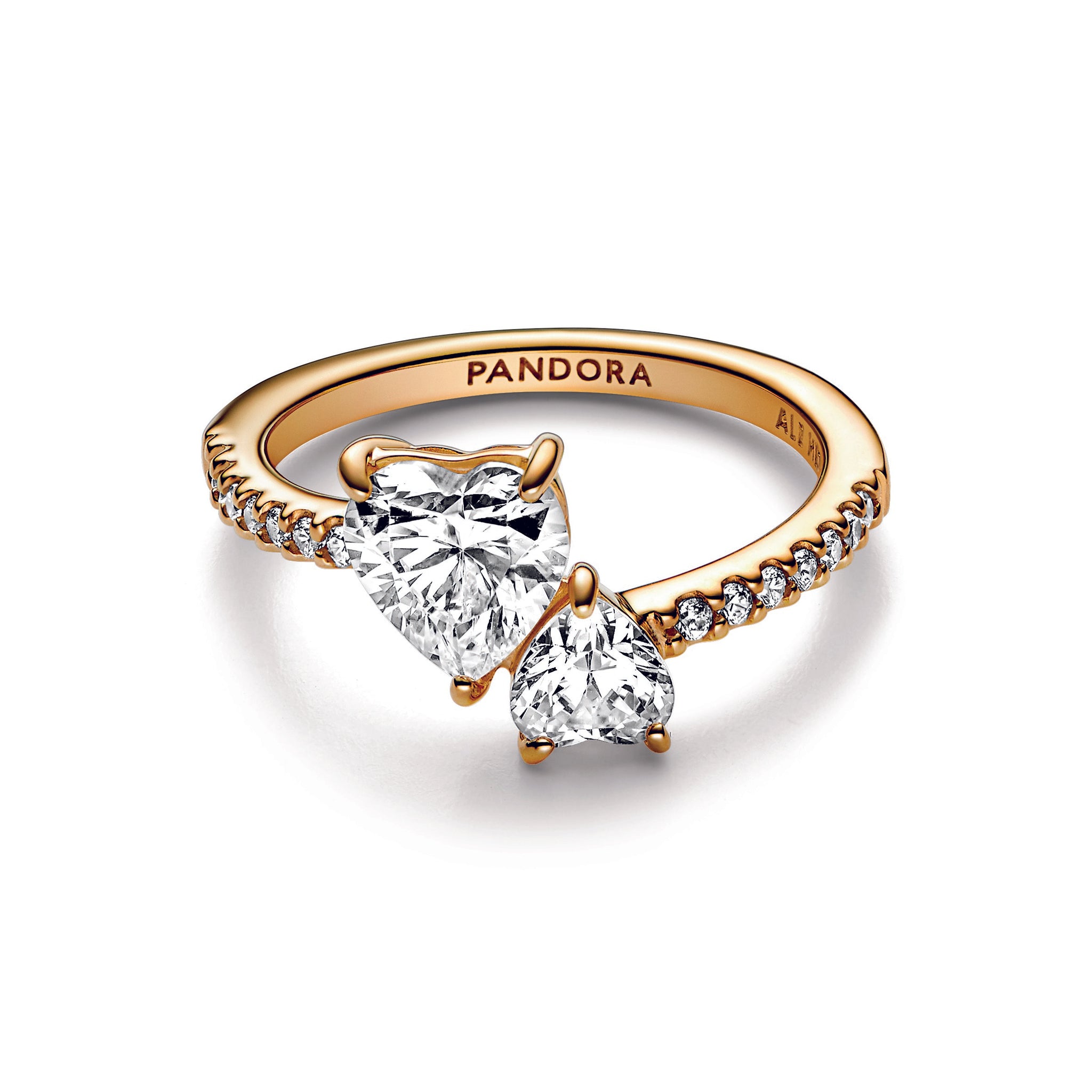Double heart ring outlet meaning
