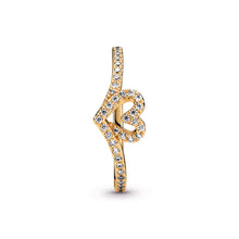 Load image into Gallery viewer, Pandora Timeless Wish Sparkling Heart Ring
