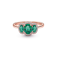 Load image into Gallery viewer, Three Stone Vintage Ring
