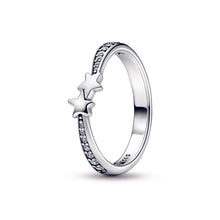 Load image into Gallery viewer, Shooting Stars Sparkling Ring
